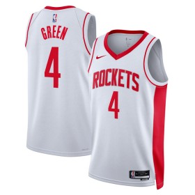 Dres Houston Rockets Jalen Green 0 Nike 2022-23 Association Edition Bijela Swingman